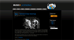 Desktop Screenshot of music2licensing.com